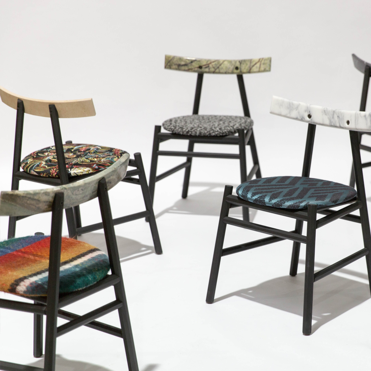 Les chaises matériaux