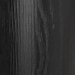 PIN BRULÉ TEINTÉ NOIR material